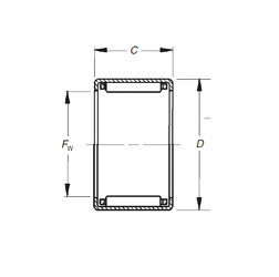 Bearing JH-98 Timken #1 image