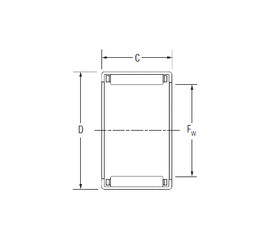 Bearing JH-98 KOYO #1 image