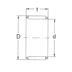 Bearing K28X32X21 FBJ #1 image