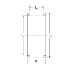 Bearing K20X25X22SE KOYO #1 image