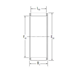 Bearing K25X32X24BE KOYO #1 image