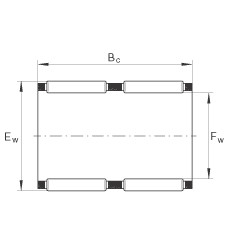 Bearing K26X30X22-ZW INA #1 image
