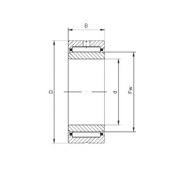 Bearing NKI95/26 CX #1 image