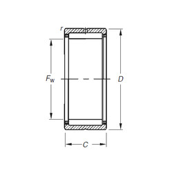 Bearing NK73/25 Timken #1 image