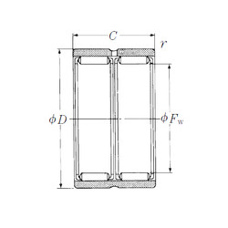 Bearing RNAFW8010060 NSK #1 image