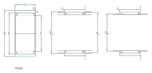 Bearing RNAO7x14x8TN SKF #1 image