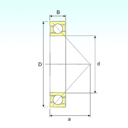 Bearing 718/560 A ISB #1 image