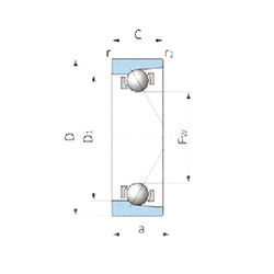 Bearing VBT15Z-2 NSK #1 image