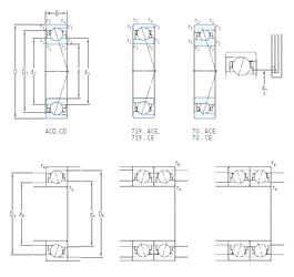 Bearing 71814 ACD/P4 SKF #1 image