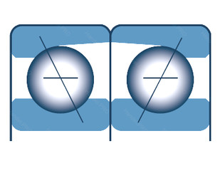 Bearing 7836DF+16D3CS25-1P5 NTN #1 image