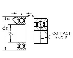 Bearing 71816C AST #1 image