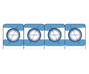 Bearing 7032DTBT/GMP5 NTN #1 image