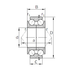 Bearing SDA0103 KBC #1 image