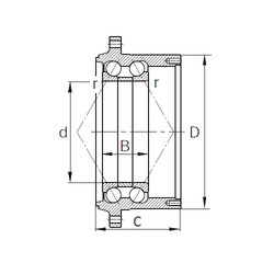 Bearing SDA0107 KBC #1 image