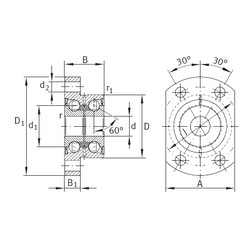 Bearing ZKLFA1563-2Z INA #1 image
