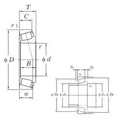 Bearing 866R/854 KOYO #1 image