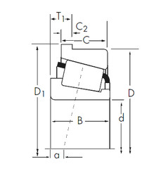 Bearing 86650/86100-B Timken #1 image