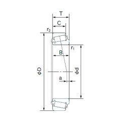 Bearing 869/854 NACHI #1 image