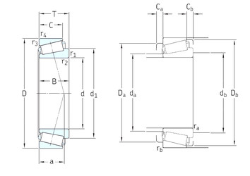 Bearing 33010/Q SKF #1 image