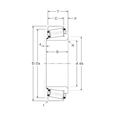 Bearing 87045/87080 Gamet #1 image