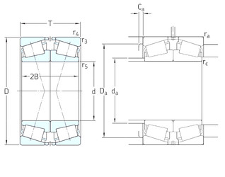 Bearing 33011/QDF03C170 SKF #1 image