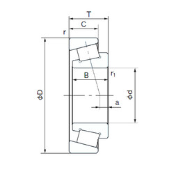 Bearing 32936ED NACHI #1 image