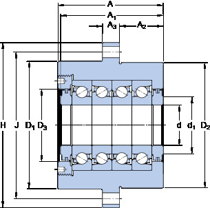 Bearing FBSA 207/QBC SKF #1 image