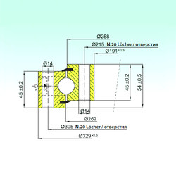 Bearing NB1.20.0260.201-1PPN ISB #1 image
