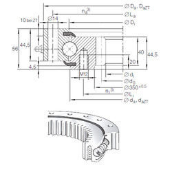 Bearing VSI 20 0414 N INA #1 image
