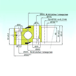 Bearing ZB1.25.0860.200-1SPPN ISB #1 image