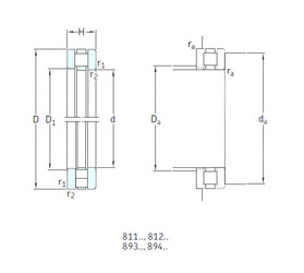 Bearing 89444M SKF #1 image