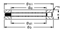 Bearing 81222 M AST #1 image