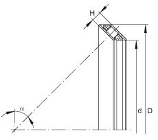 Bearing AXS2034 INA #1 image