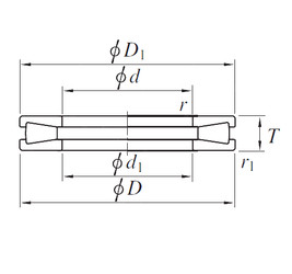 Bearing T921V KOYO #1 image