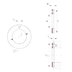 Bearing EGW52-E40 INA #1 image