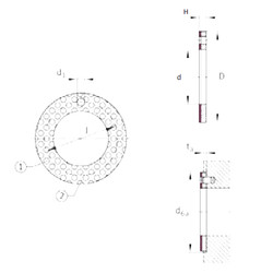 Bearing EGW48-E50 INA #1 image