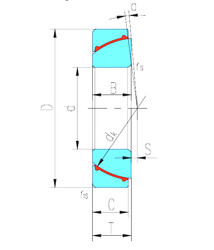 Bearing GAC90N LS #1 image