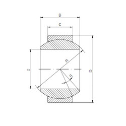 Bearing GE90FO-2RS ISO #1 image