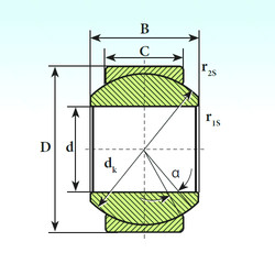 Bearing GE 6 SP ISB #1 image