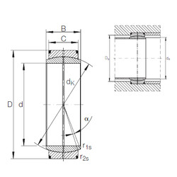 Bearing GE 950 DO INA #1 image