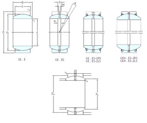 Bearing GEH80ES-2RS SKF #1 image