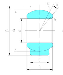 Bearing GE8E LS #1 image