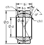 Bearing GE95XS/K AST #1 image