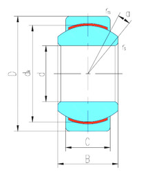 Bearing GEBJ8C LS #1 image