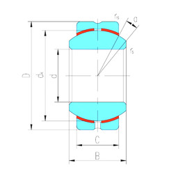 Bearing GEBK6S LS #1 image