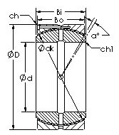 Bearing GEH600HCS AST #1 image