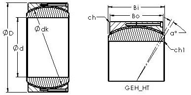 Bearing GEH800HT AST #1 image