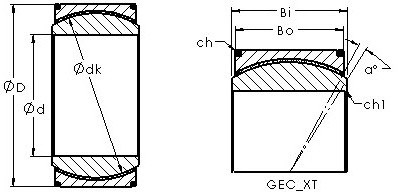 Bearing GEH420XT AST #1 image