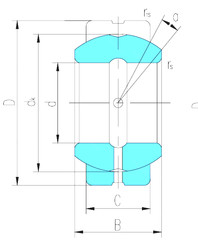 Bearing GEG90ES LS #1 image
