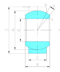 Bearing GEG8E LS #1 image
